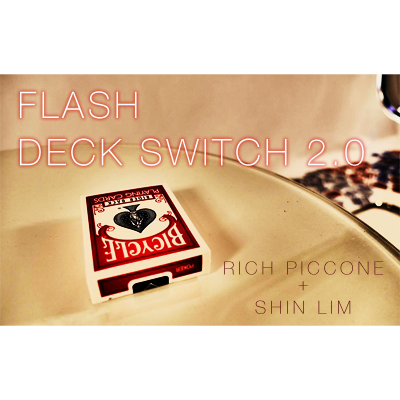 (image for) Flash Deck Switch 2.0 Improved / Red - Shin Lim - Click Image to Close